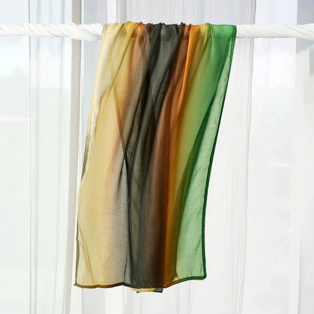 New Printing Rayon Hijab Scarf For Woman Muslim Hijabs Malaysia Long Wraps Shawl Islam Turban Headscarf Ramadan