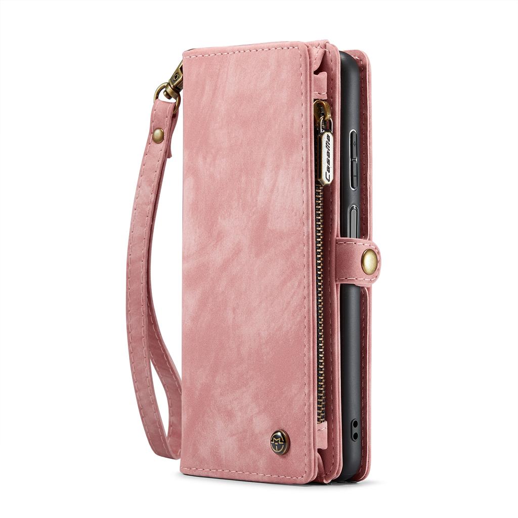 For Samsung Galaxy A16 5G/A16 4G Phone Cases CASEME 008 Leather Cover with Detachable Wallet and Strap