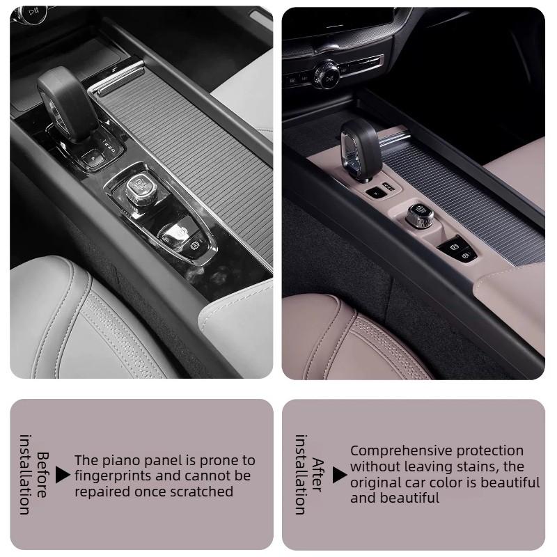 For Volvo XC60/XC90/S60/S90/V60/V90 2018-2026 Central Control Button Panel Silicone Protective Pad Cover Modification Supplies