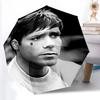 Bedruckter Sänger Cliff Richard Faltbarer Regenschirm,Für Draußen,Freizeit Und Reisen,Strapazierfähiges Schirmgewebe,Geburtstags- Und Feiertagsgeschenk