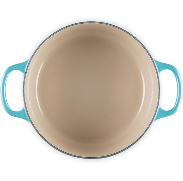 Cast Iron Roaster Le Creuset Signature Round 22 Cm Caribbean 3.3 L (21177221702430)
