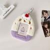 Plush Kawaii Photocard Holder Kpop Idol Card Holder Bags Creative Photo Sleeves Id Credit Card Holder Students Stationery Set
