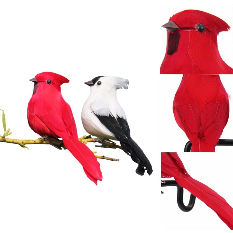 Durable Artificial Simulation Foam Bird For Home And Garden Decor