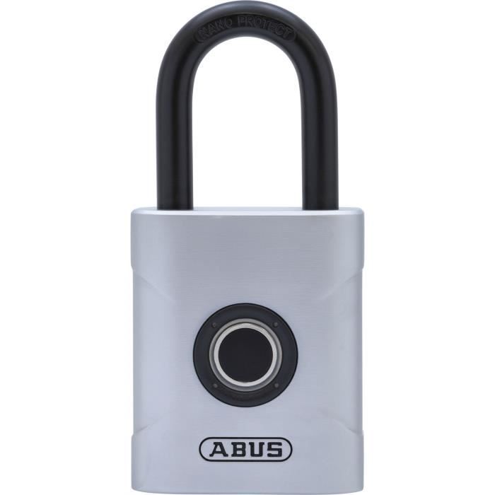 ABUS 57/50 Touch Biometric Padlock - Fingerprint Opening - Weatherproof