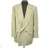 Luigi Ciocca Double Breasted Blazer Jacket Men L B48 Check Coats Jackets