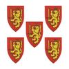 Medieval Castle Wolf Shield Building Blocks Military Knight Dragon Warrior Soldier Figures Accessories Weapon Helmet Bricks Toys