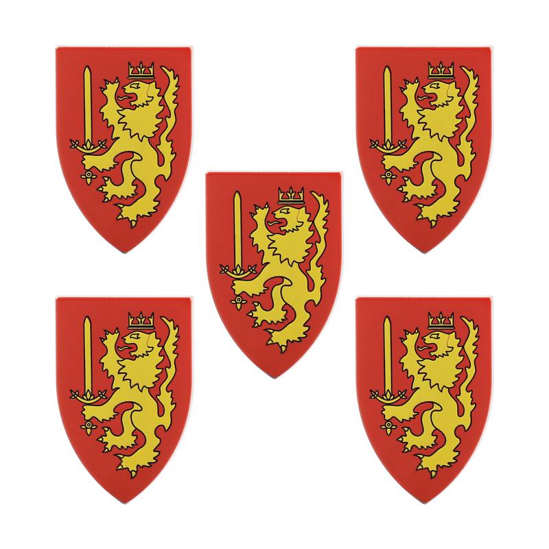 Medieval Castle Wolf Shield Building Blocks Military Knight Dragon Warrior Soldier Figures Accessories Weapon Helmet Bricks Toys