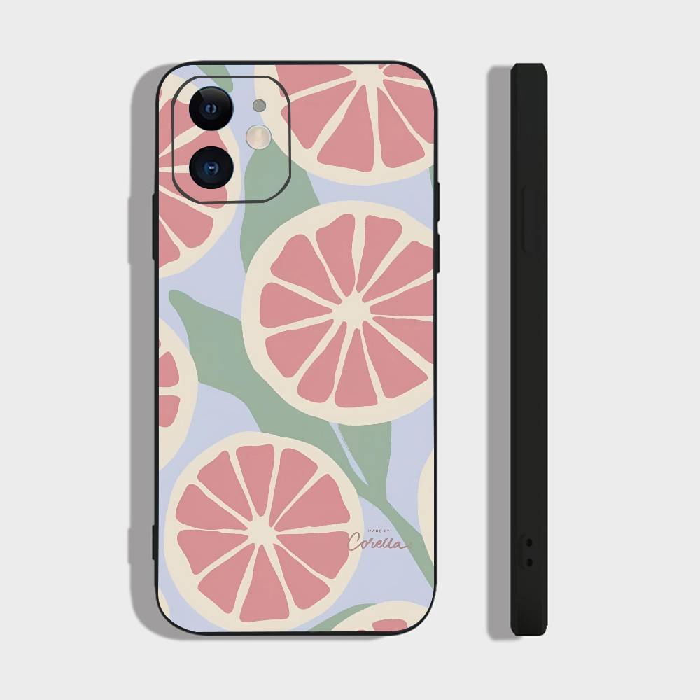 Art Flower For Iphone 17 Air 16 Pro Max 15 14 13 Full Cover Anti-Shock MagSafe Cover