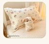2026 New Cotton Printed Dormitory Bedding: Three- or Four-Piece Set for Single Bunk Beds