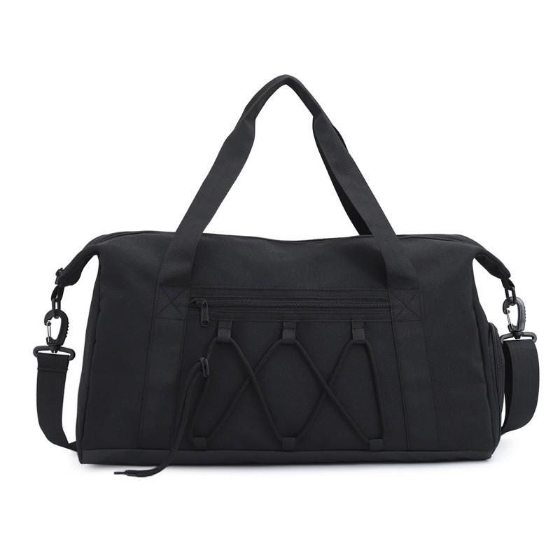 Travel Bag Women's Short-distance Portable Large-capacity Dry Wet Separation Sports Fitness Can Be Covered With Pull Rod Luggage