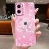 For Motorola Moto G05 E15 Case 2024 Fashion Butterfly Flower Clear Soft Silicone TPU Capa Phone Cover For MotoG05 MotoE15 Fundas