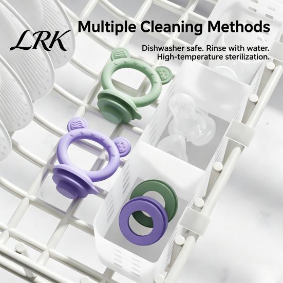 Baby Feeding Training Tool Silicone Fruit Feeder/Mold, Food Teething Relief Pacifier, Easy Pacifier to Hold Safe Chewer for Infants Travel Feeder
