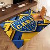 1pc Club Atlético Boca Juniors Print Area Rug - Soft, Washable Non-Slip Indoor Mat, Living Room, Home Office Decorative Rug,Office Decorative