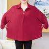 Plus Size 3XL-8XL Oversize Elegant Blouses for Women Tops Loose  Long Sleeve Shirt Vintage Clothes