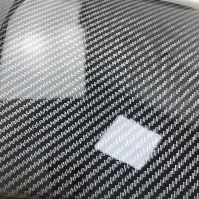 Look Fibra di Carbonio ABS Auto SUV Decorazione Cofano Presa d'Aria Scoop Ventola Copricofano