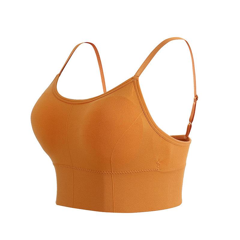 Verstellbarer Sling Wrap Bandeau Sport-BH - Bügellos, Schönes Rückendesign
