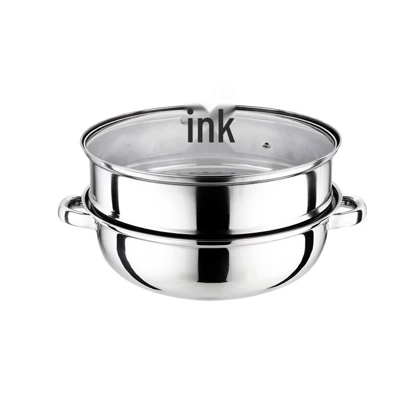 WODHO Double-Layer Stainless Steel Steamer