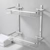 Rostfreies Duschregal Weltraum-Aluminium Aufbewahrungskorb Badezimmer Küche Schlafzimmer Dusche