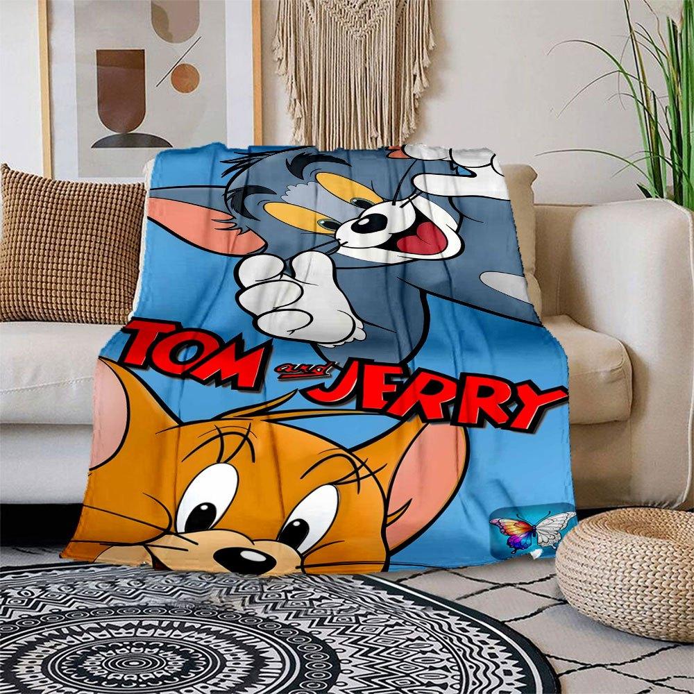 

Tom and Jerry Phone Case Cover for iPhone Samsung LG Google PixelBlanket Flannel Throw Blanket for Sofa, Bed, Travel, Camping, Office 100x150cm