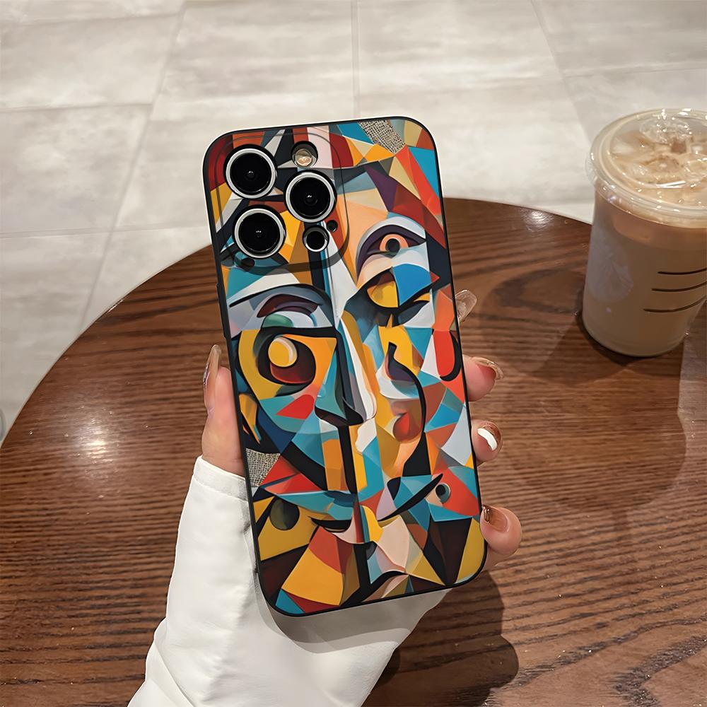 

Art Pablo Picasso Cubism Phone Case For 15 Pro Max Iphone 14 Pro Max 12 16 13 Pro 11 Xr X Xs 8 7 Plus Silicone Back Cover iPhone11
