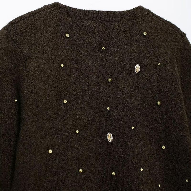 Kaslead New Arrival Women's Fashion Style Fashion Minimalist Jewelry Beading Knitting Outwear 6427113