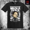 Nikola Tesla Inventor Character Top Premium Quality Cotton T-Shirt