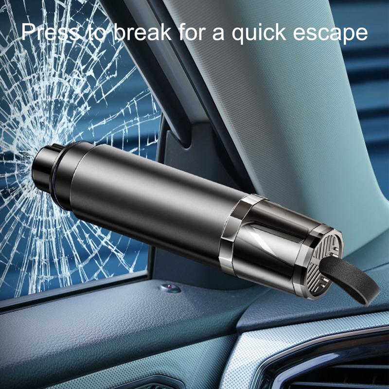 Window Breaker Seatbelt Cutter Car Safety Hammer And Seatbelt Cutter Portable Glass Breaker Under Water Land Escape Tool