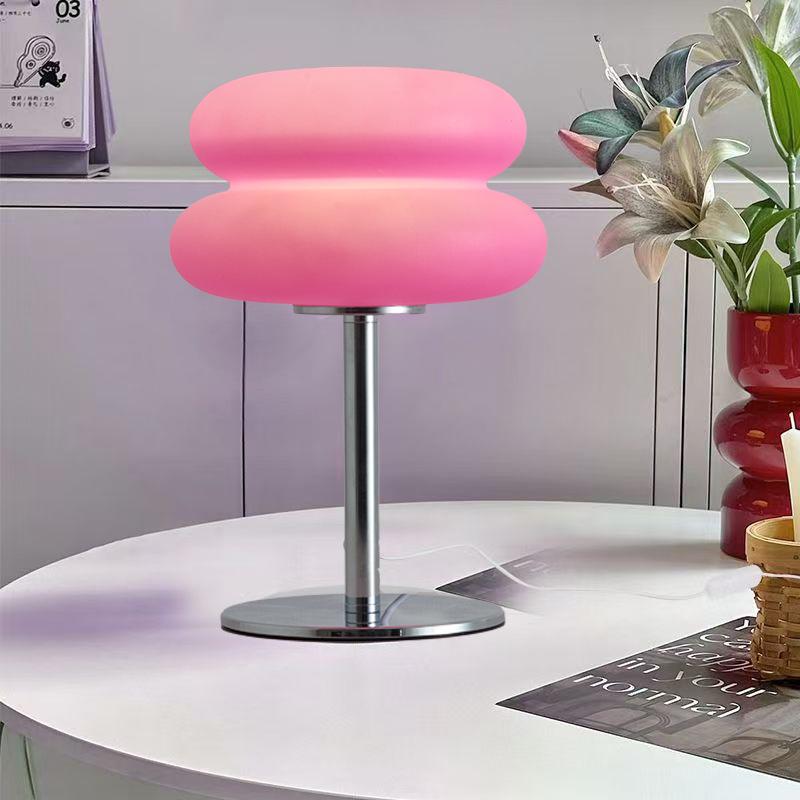 Nordic Vintage Bauhaus Table Lamp: Luxury Decorative Night Light for Bedroom.