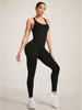 Quick-Dry Seamless Sleeveless Yoga Jumpsuit