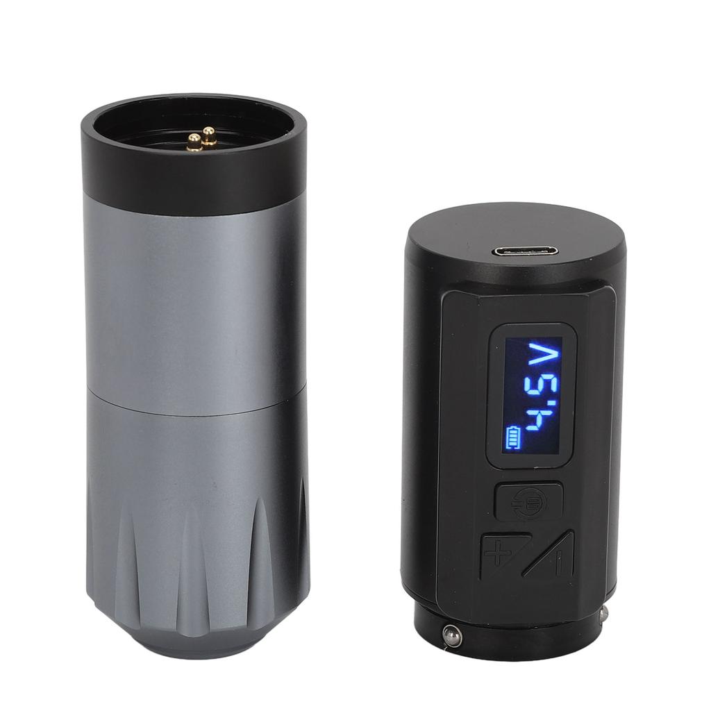 1800mAh Wireless Rotary Tattoo Pen Kit OLED 3.5mm Stroke Fast Charging 2 In 1 Cartridge Tattoo Machi