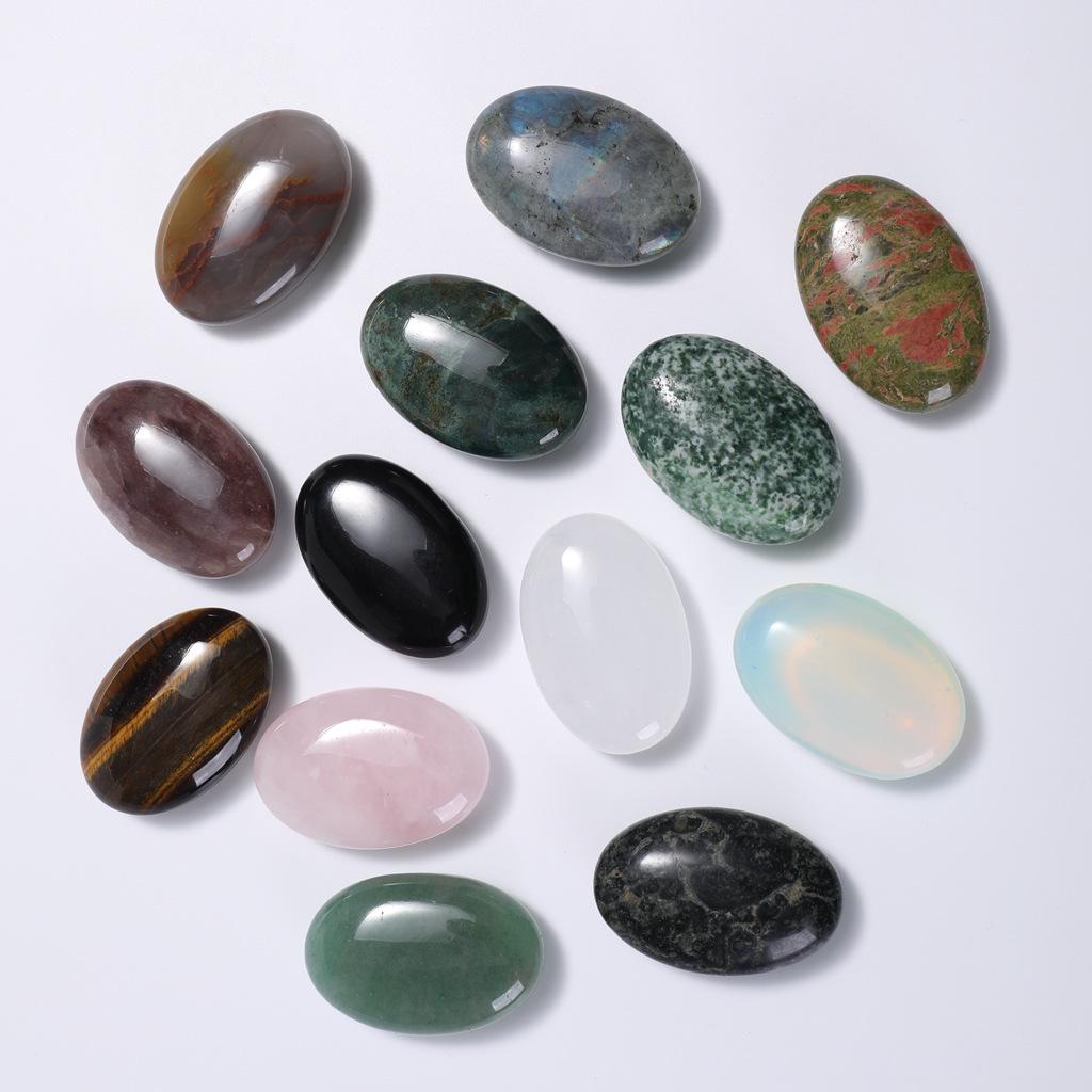 Natural SPA Energy Massage Stone - Oval 40x60x20mm