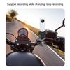 Kleine Action-Kamera mit Helm- und Fahrrad-ABS 1080P HD Tragbarer Taschen-Video-Rekorder mit für Outdoor-Sportarten und Vlogging-Halterung, Weitwinkel-App,