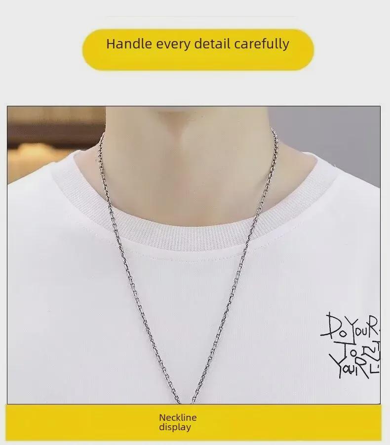 Men's Trendy Loose Fit Round Neck Sweatshirt - Long-Sleeve Printed T-Shirt for Spring and Autumn