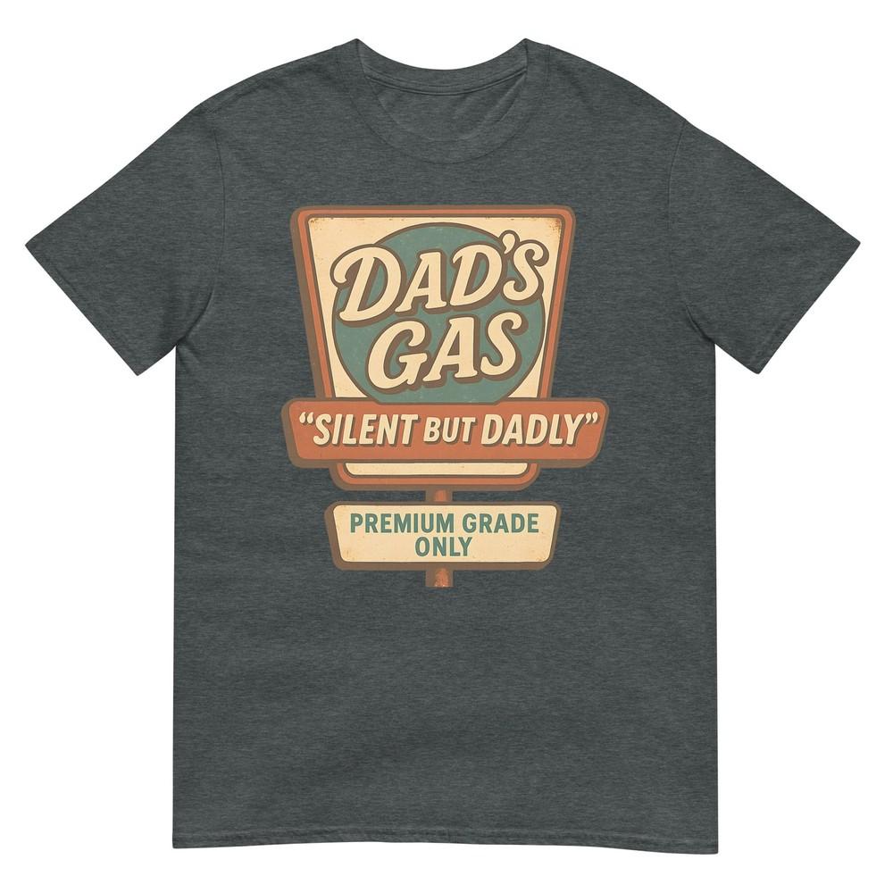 Silent But Dadly Funny Fathers Day Fart Dad Farting Vintage Tshirt