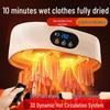Foldable Portable Automatic Clothes Dryer for Dorms and Homes