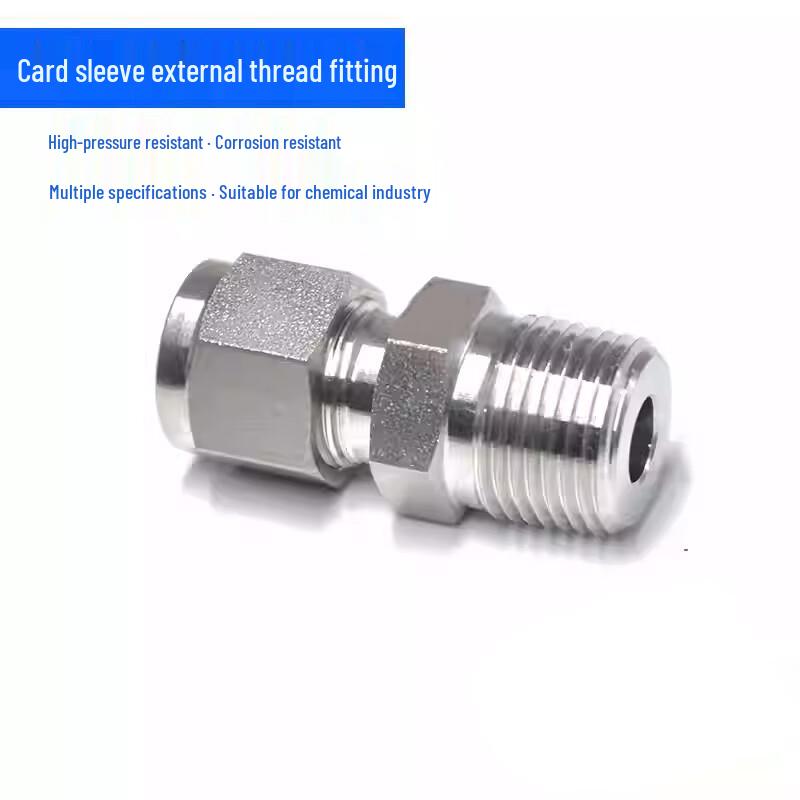 Swagelok Style 316 SS NPT Instrument Conversion Adapter
