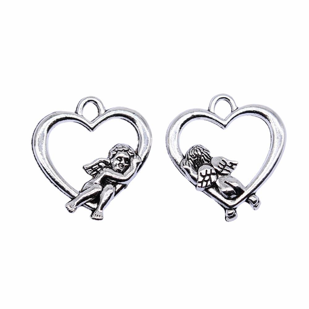 Charms Angel Pendants Kids' Jewelry Materials QC003