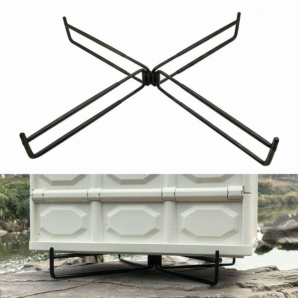 Foldable Bucket Base Support Frame Light Weight Portable Cooler Stand  Camping Hiking
