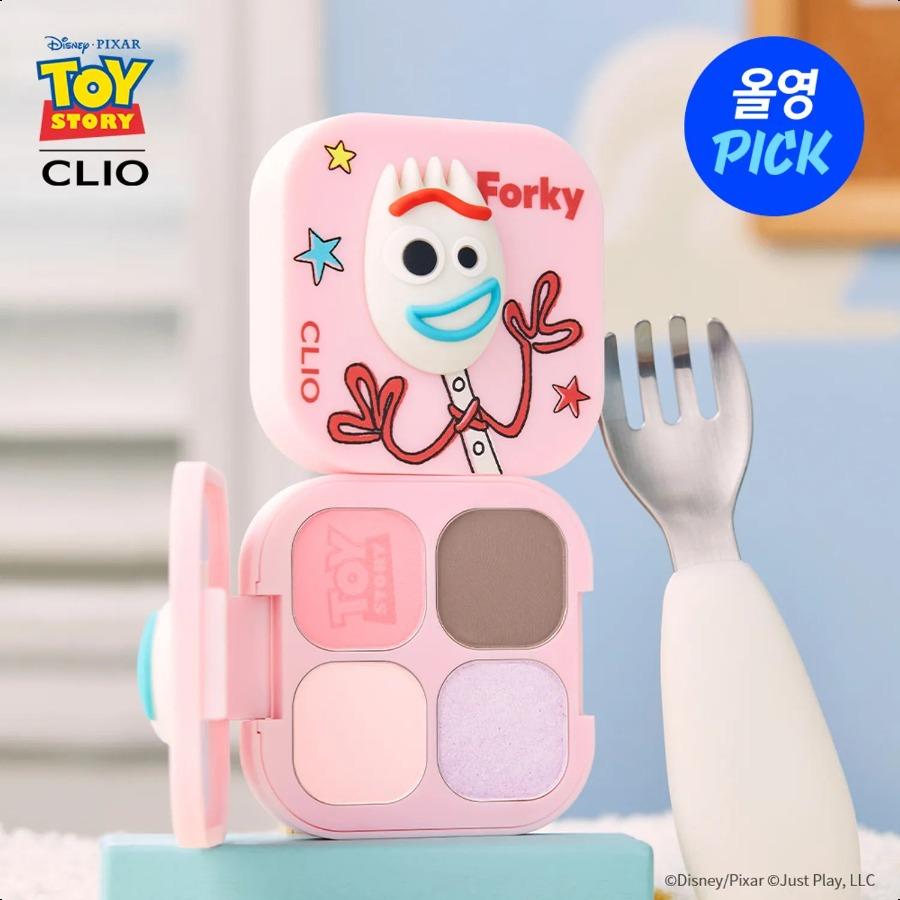 

[ИСТОРИЯ ИГРУШЕК] Палитра теней CLIO Pro Eye Palette Cube (2 цвета) 2 Colors