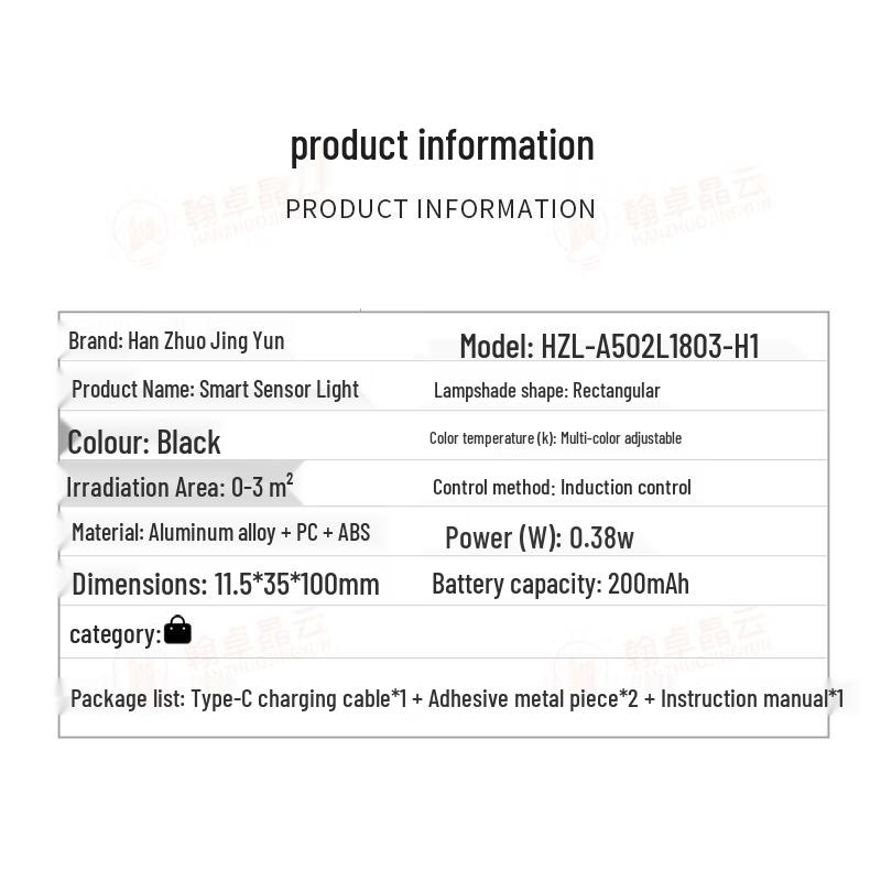 Smart LED Motion Sensor Magnetic Cabinet Light