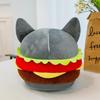 Hamburger-shaped Plush Doll Body Pillow, Fun Play Doll, Soothing Toy for Kids, Fluffy and Cute, Soft, Perfect for Halloween, Christmas, Birthdays, or