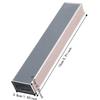 Aluminum alloy +  sandpaper Fret Leveling Beam Sand‑toned Fret Leveling Bar  For Guitar Repair