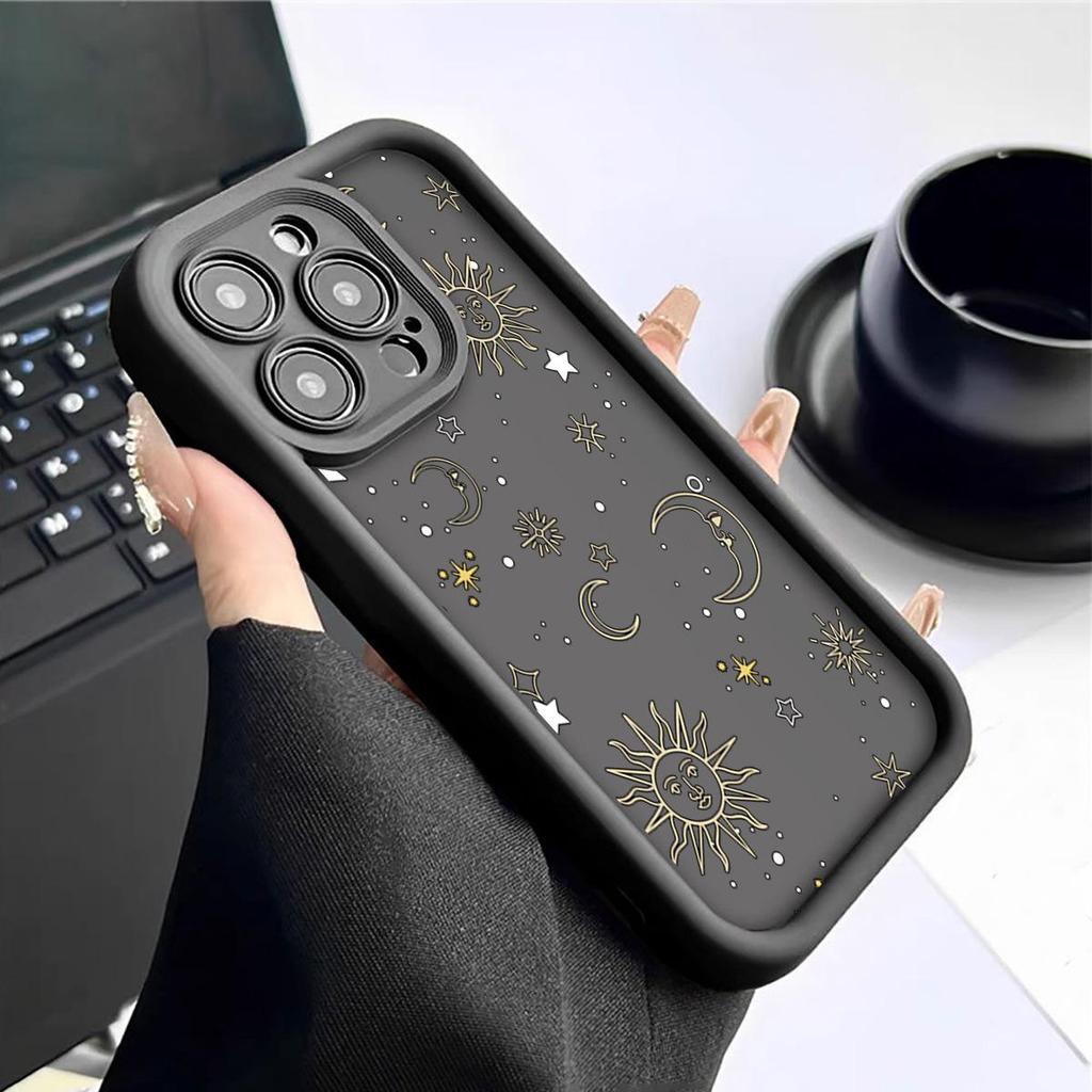 Starry Night iPhone 15/16/17 Sandstone Staircase Case