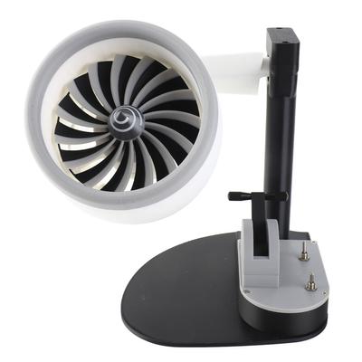 Ventilateur de Table Circulateur d'Air 4000RPM Portable Silencieux Vent Fort 3 Vitesses Look Élégant Ventilateur de Bureau USB pour