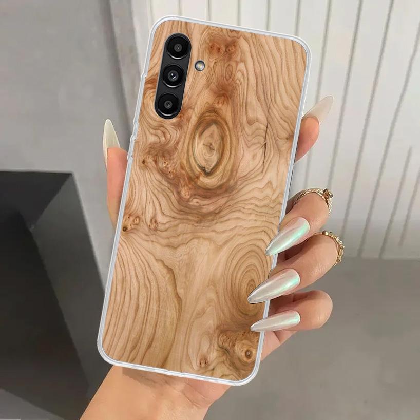Wood Wooden Pattern Phone Case for Samsung Galaxy A17 A16 A37 A26 A36 A57 A56 A15 A25 A35 A55 A14 A24 A34 A54 A13 A23 A33 A53 Ga
