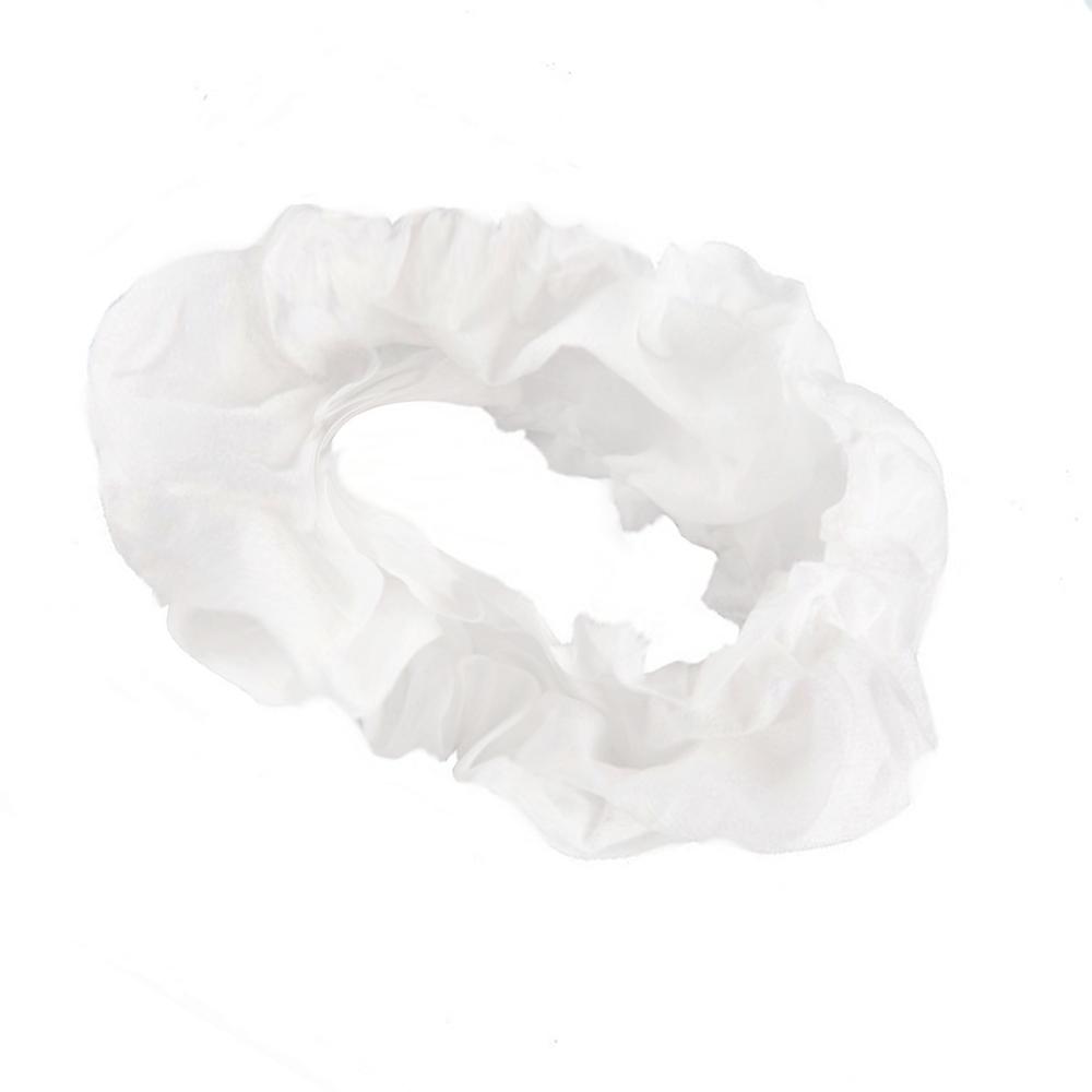 Cosmetic Hair Band White 10 Pcs