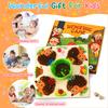 Kid Cartoon Hedgehog Board Math Counting Matching Game Fine Motor Skill Preschool Educational Learning Mathematics Toys Gift