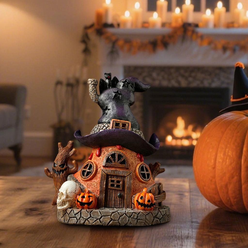 Halloweenský pryskyřičný domeček Domácí ozdoby Festivalové produkty Domácí dekorace Řemesla