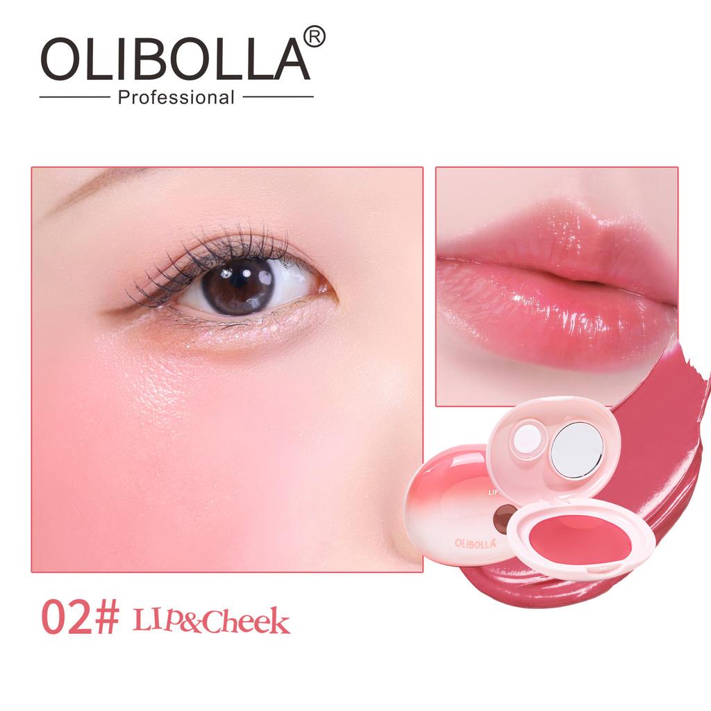 Feuchtigkeitsspendendes Rouge und Lippenstift 2-in-1 Lippen-Wangen-Tönung Pigmentiert