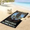 Custom Name Sheffield Wednesday Print Beach Towel, Large Soft Quick Dry Towel for Beach Camping Swimming